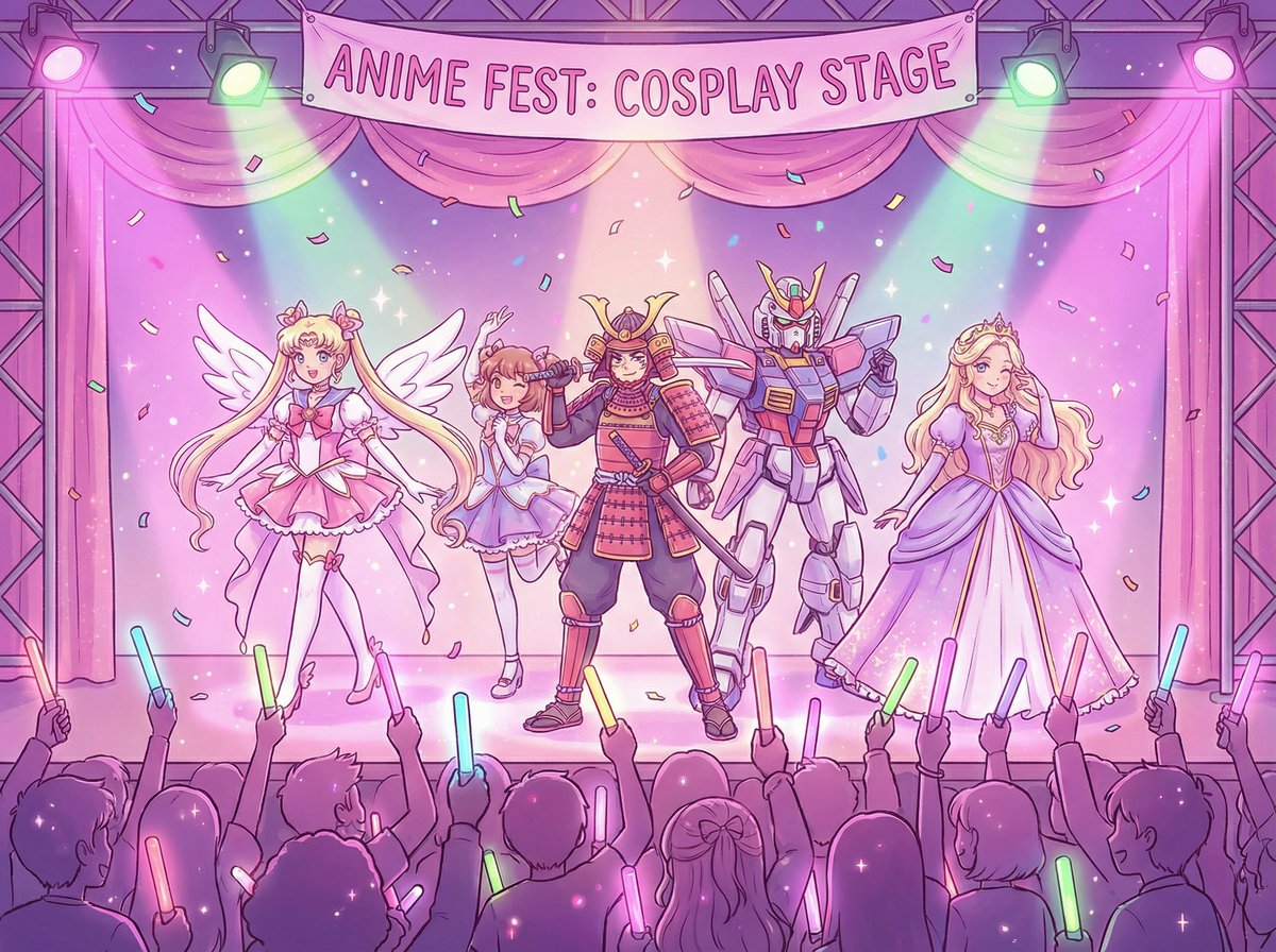 海角cosplay与二次元展示